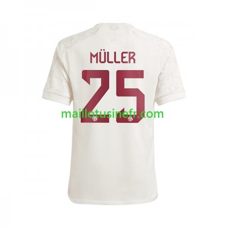 Maillot de Foot Bayern Munich Thomas Muller 25 Troisième 2023-24